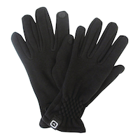 Gants de sport tout-aller d'hiver en molleton doux chauds extérieur Outbound pour femmes, noir