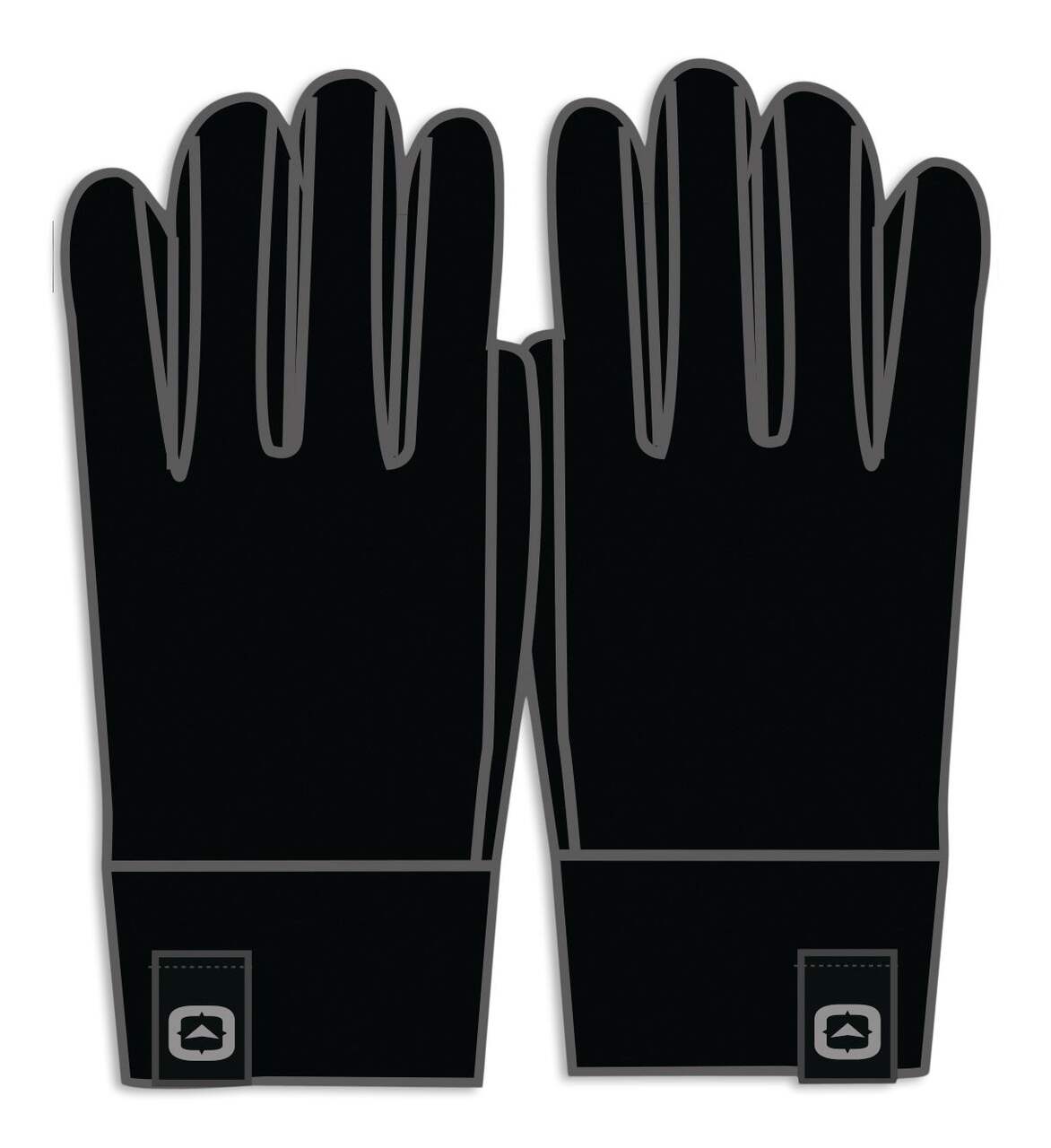Outbound Men's Stretch Touch Screen Winter Sport Gloves Casual