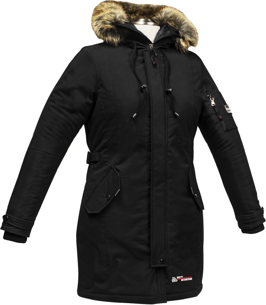 Misty Mountain Men's Iridium Hooded Winter Parka Jacket Thermal