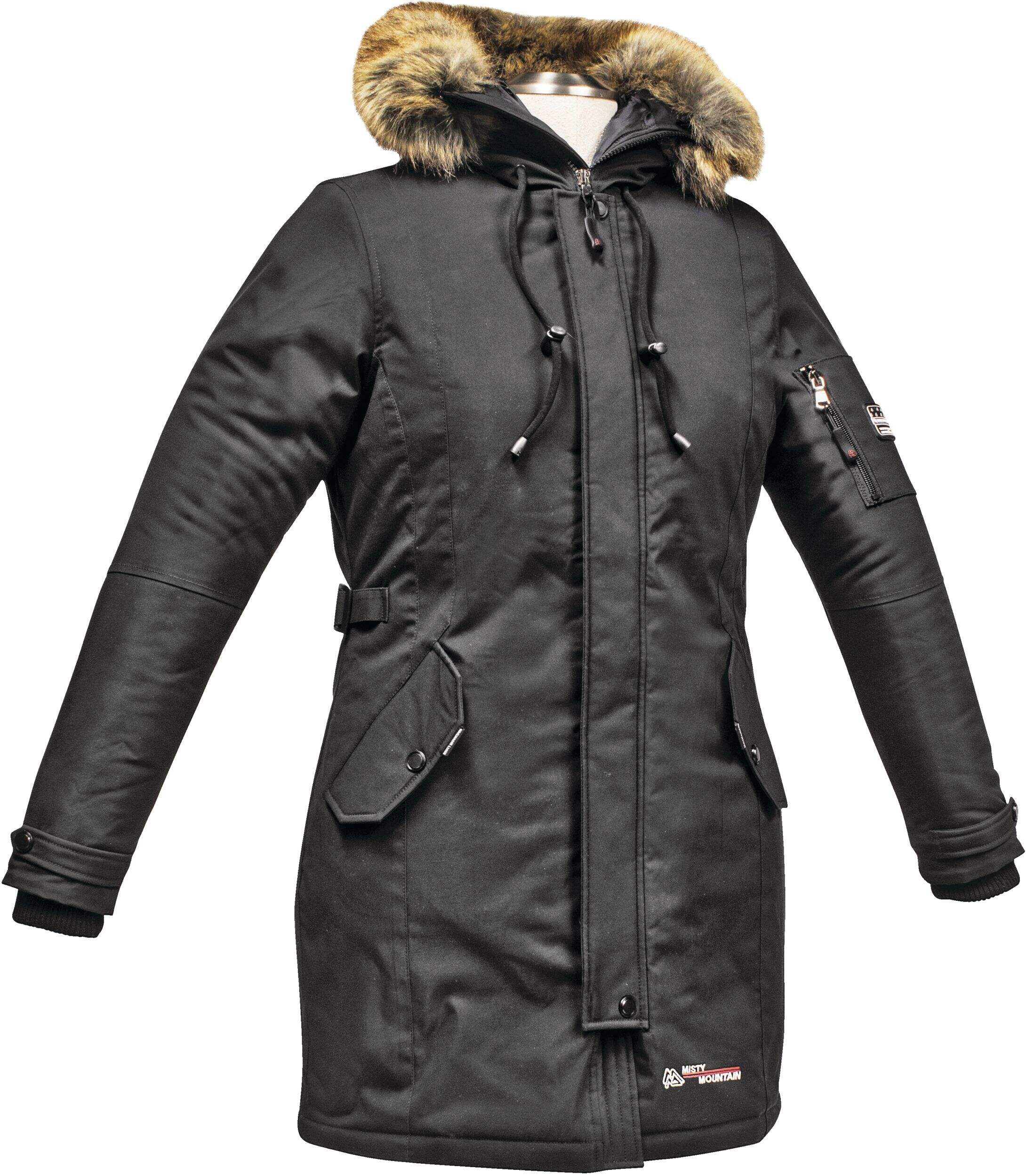 Misty Mountain Women's Killian Insulated Waterproof Winter Parka Jacket ...