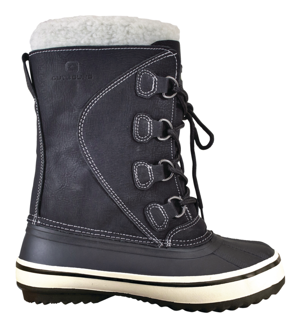 Outbound Women's Cascade Insulated Water-Resistant Winter Snow Boots  Sherpa/Felt Lining