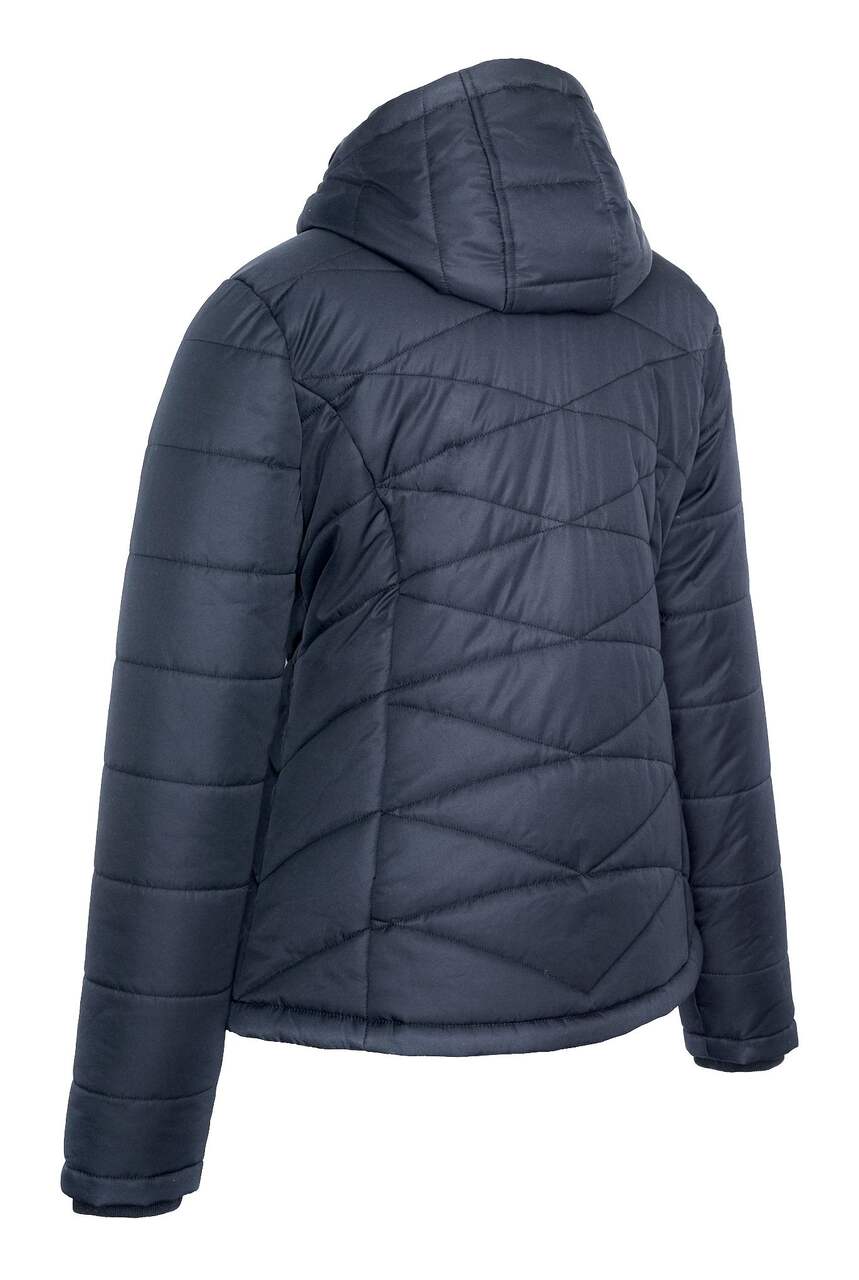 Outbound Women's Lola Insulated Hooded Winter Puffer Jacket Water-Resistant  Warm, Grey