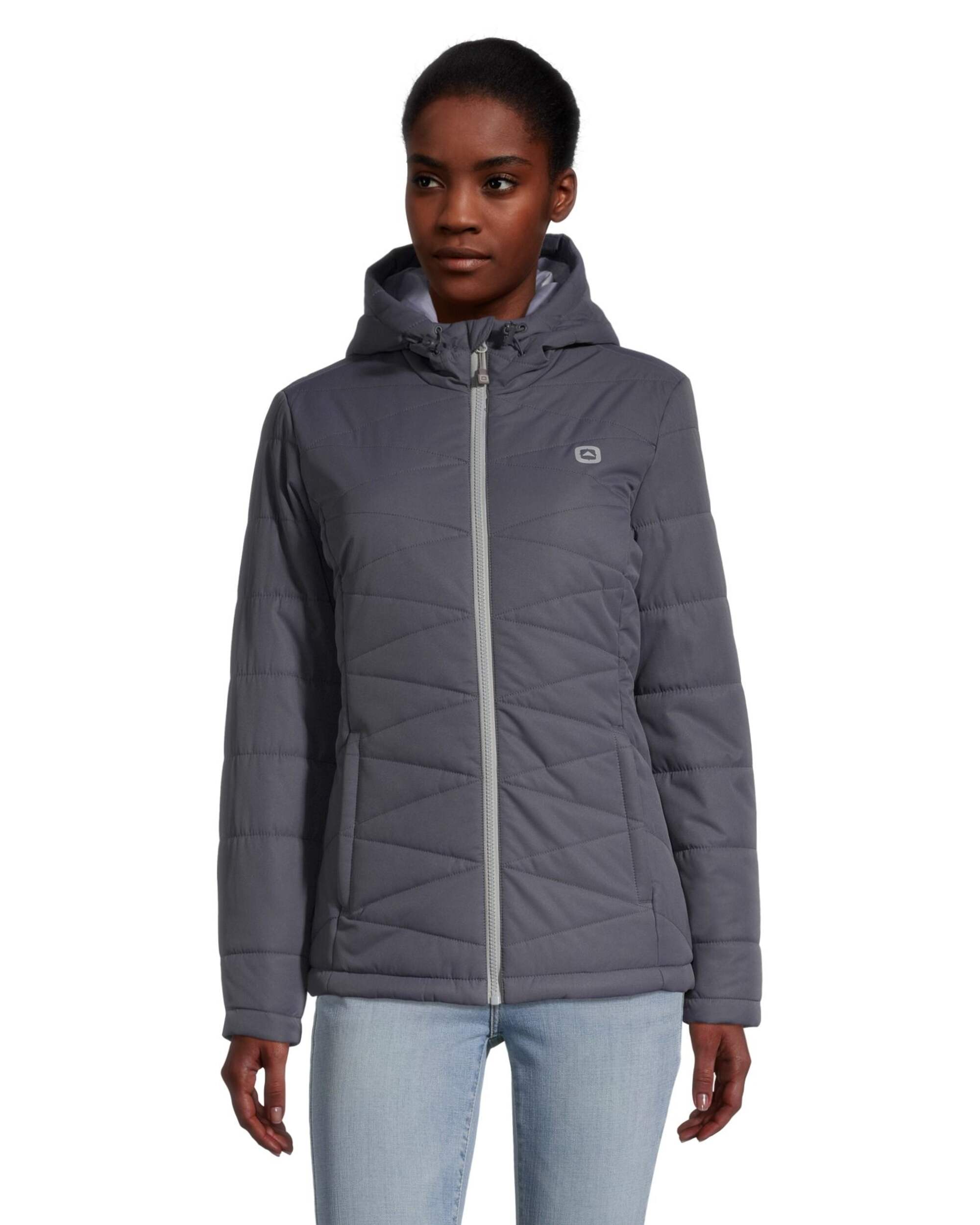 Outbound Women's Lola Insulated Hooded Winter Puffer Jacket Water ...