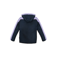 Hot Paws Junior Parka, Hooded, Purple Back_Flat