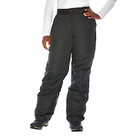 Hot Paws Women's Snow Pant with Removable Suspenders, Lined, Insulated