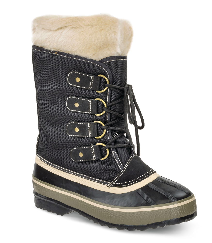 Outbound Women's Insulated Waterproof Nylon/Rubber Winter Snow Boots