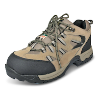 Altra Shield Men's CSA Low-Cut Steel Toe Safety Hikers, Heel and Toe Guards, Brown