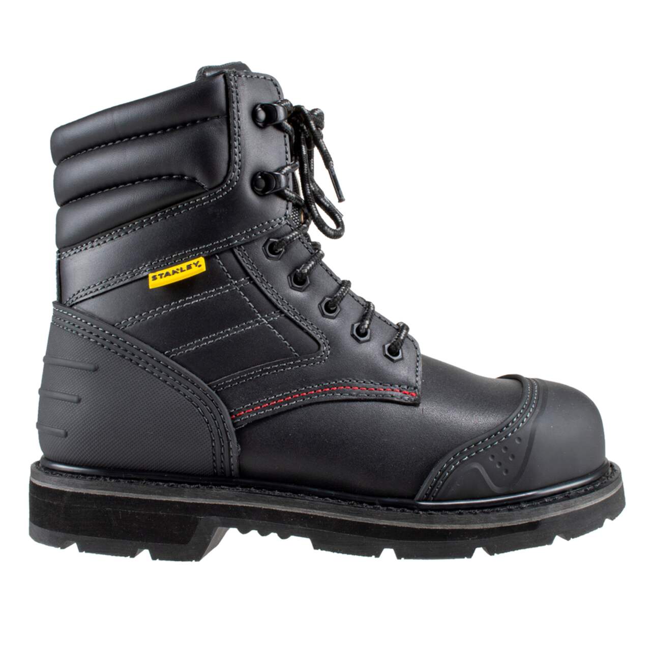 Mens black work boots on sale sale