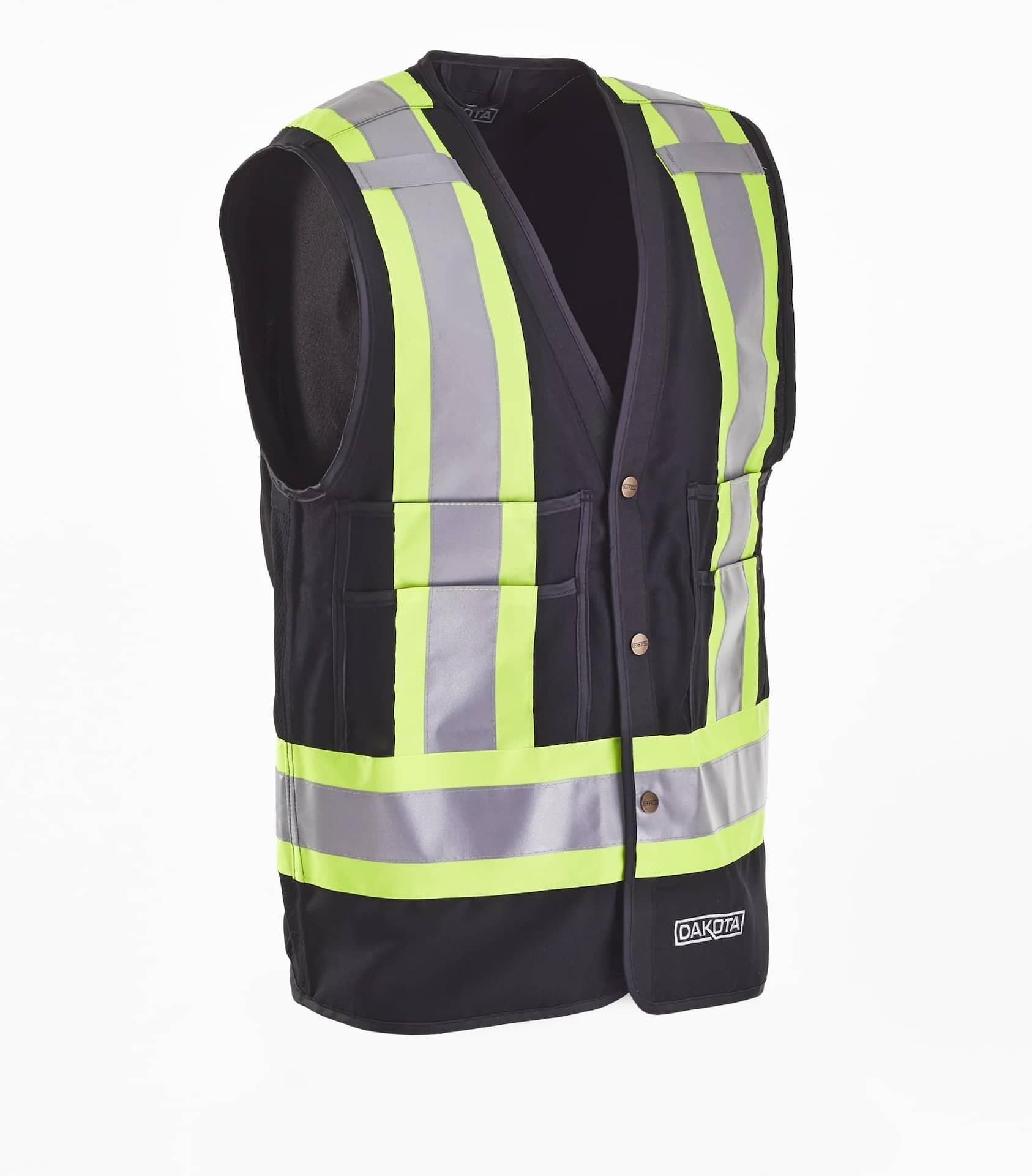 Dakota WorkPro Series Men's Class 2 Hi-Vis Vest