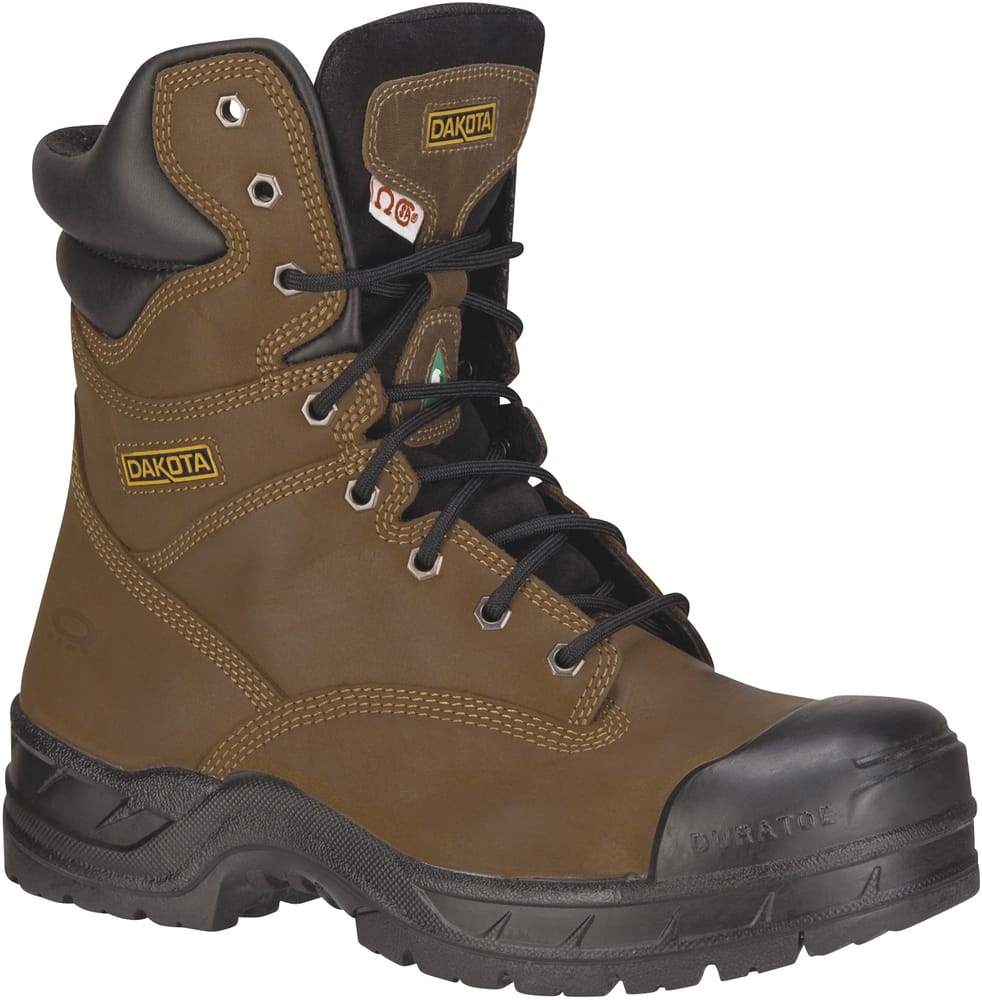 Dakota Men's Secure CSA Work Boots, 8-in