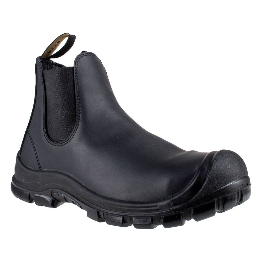 Altra Galvan Men's CSA Chelsea Steel Toe Leather Work Boots, Electric ...