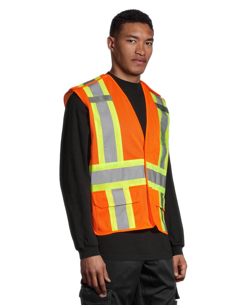 hi vis string vest