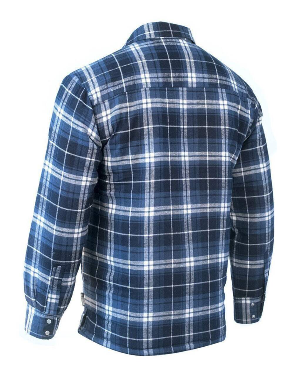 Forcefield Quilted Cotton Flannel Plaid Shirt for Fishing/Hiking