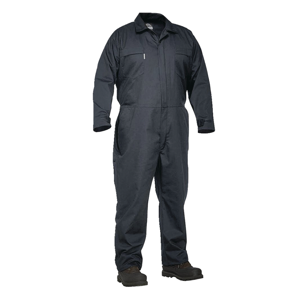 Forcefield Cotton Twill Work Coveralls with Multiple Pockets and Full ...