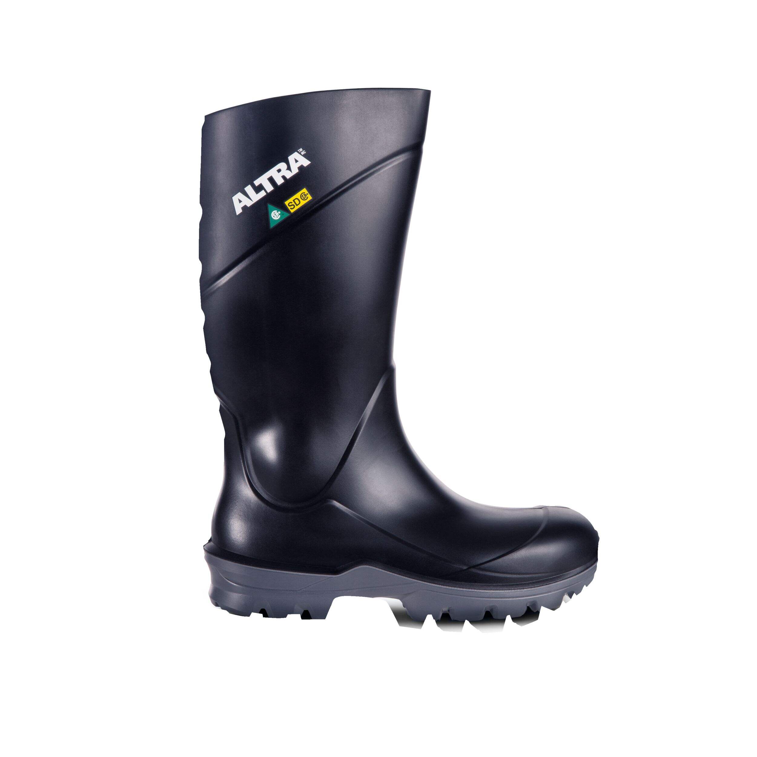 Altra Giles Men's CSA Waterproof Steel Toe Rubber Boots, SlipResistant