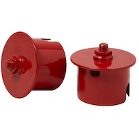 Piquet à glace en acier WinnWell pour buts de hockey, paq. 2 Composite_or_Mixed