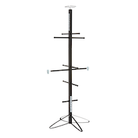 Winnwell/Sherwood Deluxe Hockey/Sports Wet Equipment & Gear Drying Rack Front_Three_Fourths_Angled_Left