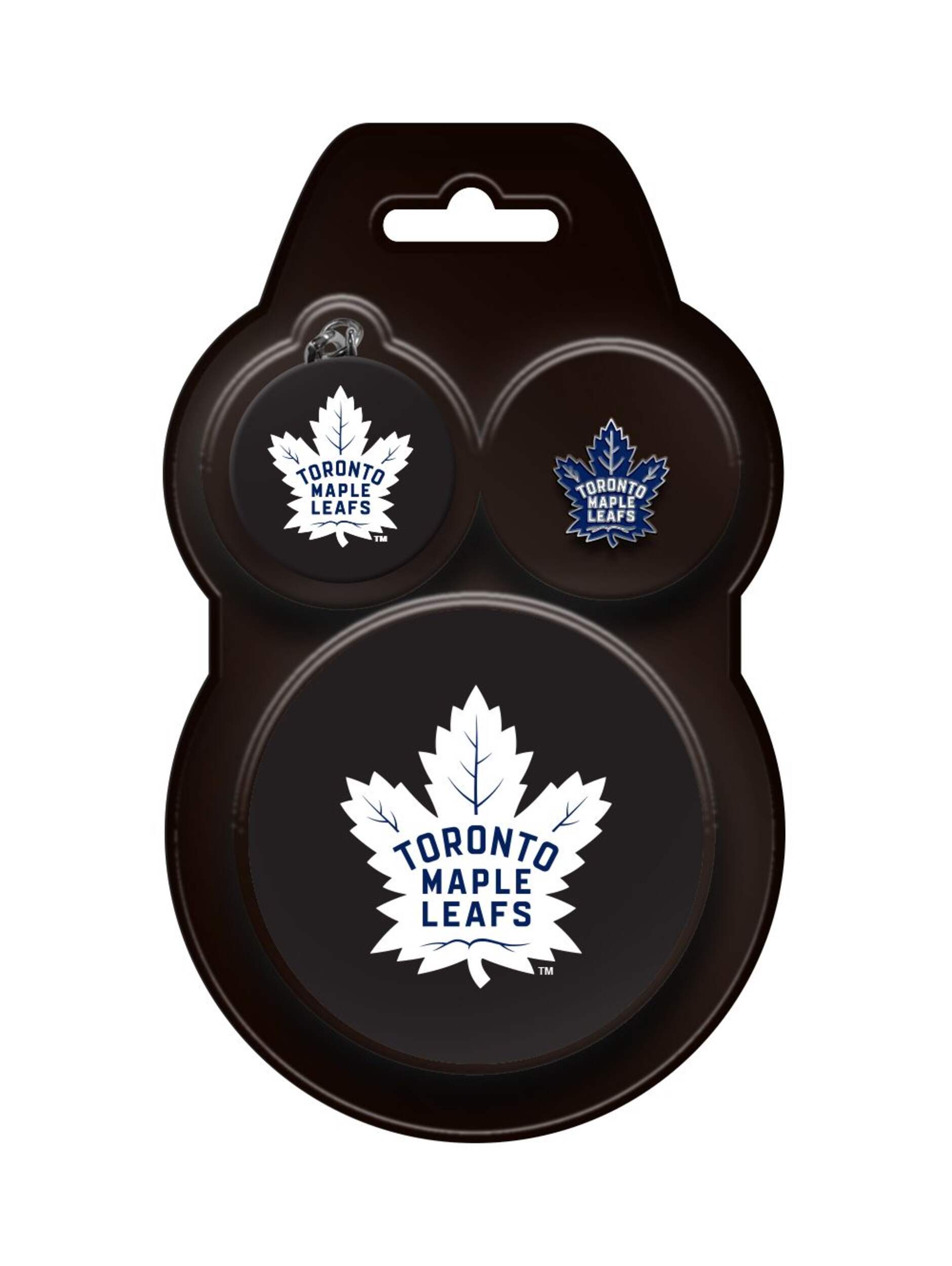 NHL Toronto Maple Leafs Puck Fanpack Front_Flat