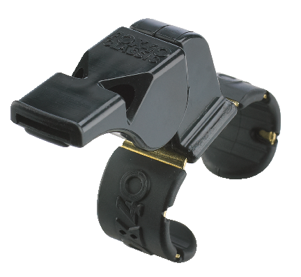 Fox 40 Classic Official Fingergrip Pealess Whistle
