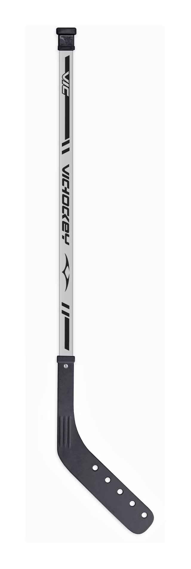 VIC Aluminum Shaft Street Hockey Stick with Plastic Blade, Youth, 42in Canadian Tire