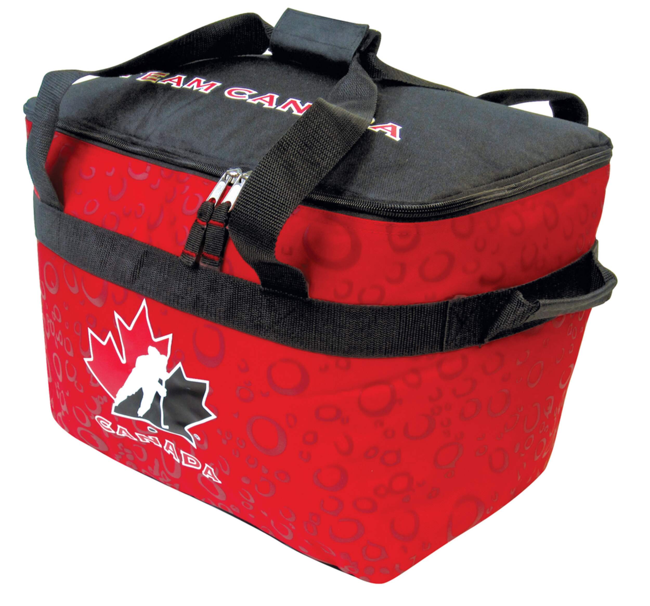 Sac de hockey à roulettes Équipe Canada, avec glacière Front_Angled_Left