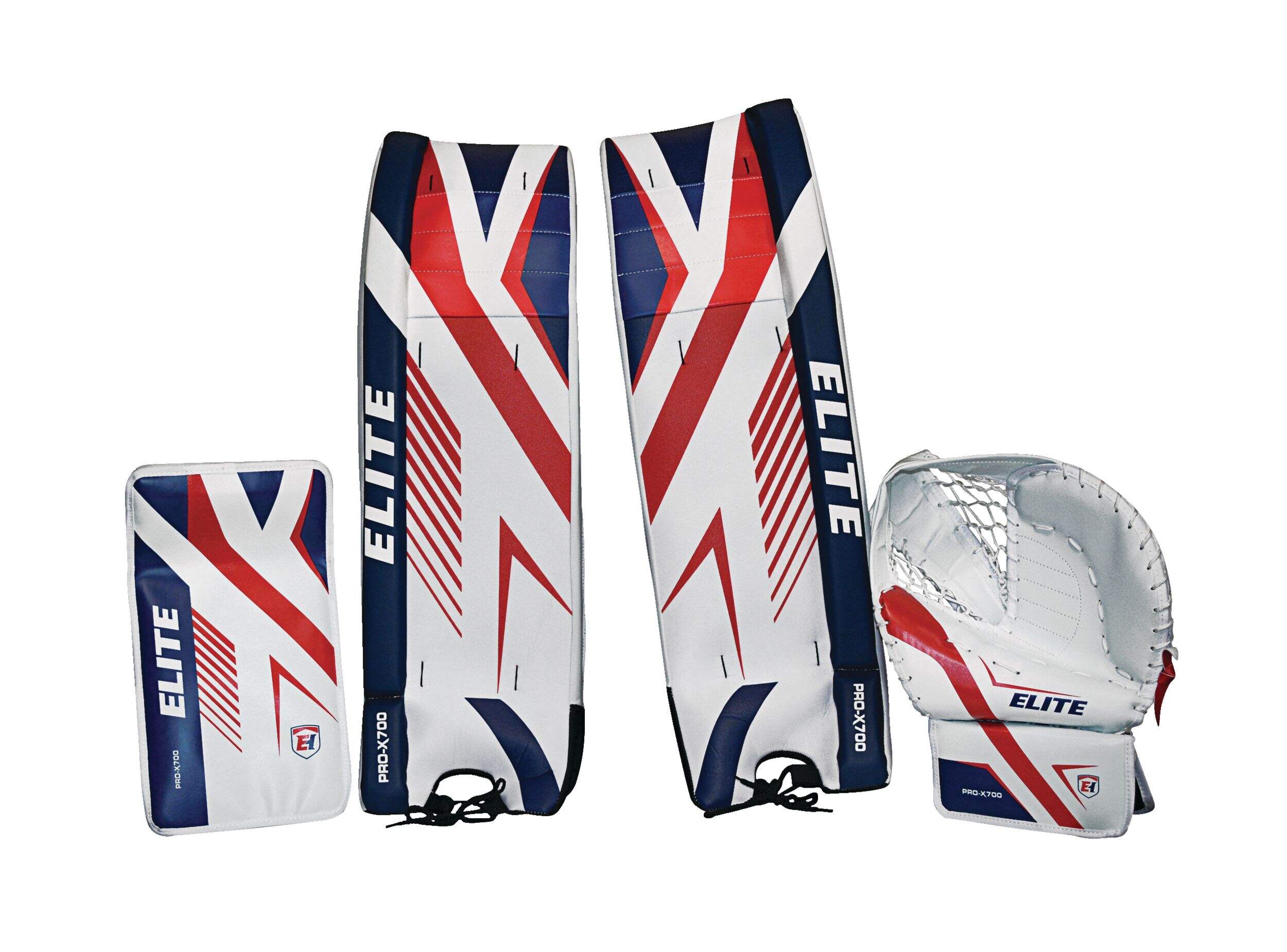 Elite Hockey Vasilevskiy PROX700 Street Hockey Goalie Leg Pads/Glove/Blocker Set, Left