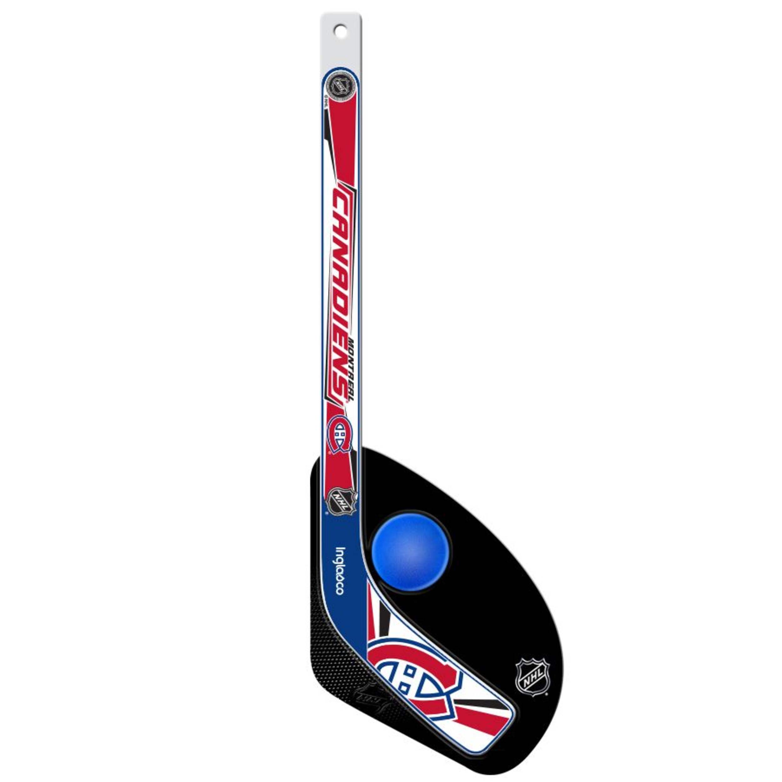 NHL Montreal Canadiens Mini Hockey Stick/Ball Set Front_Flat