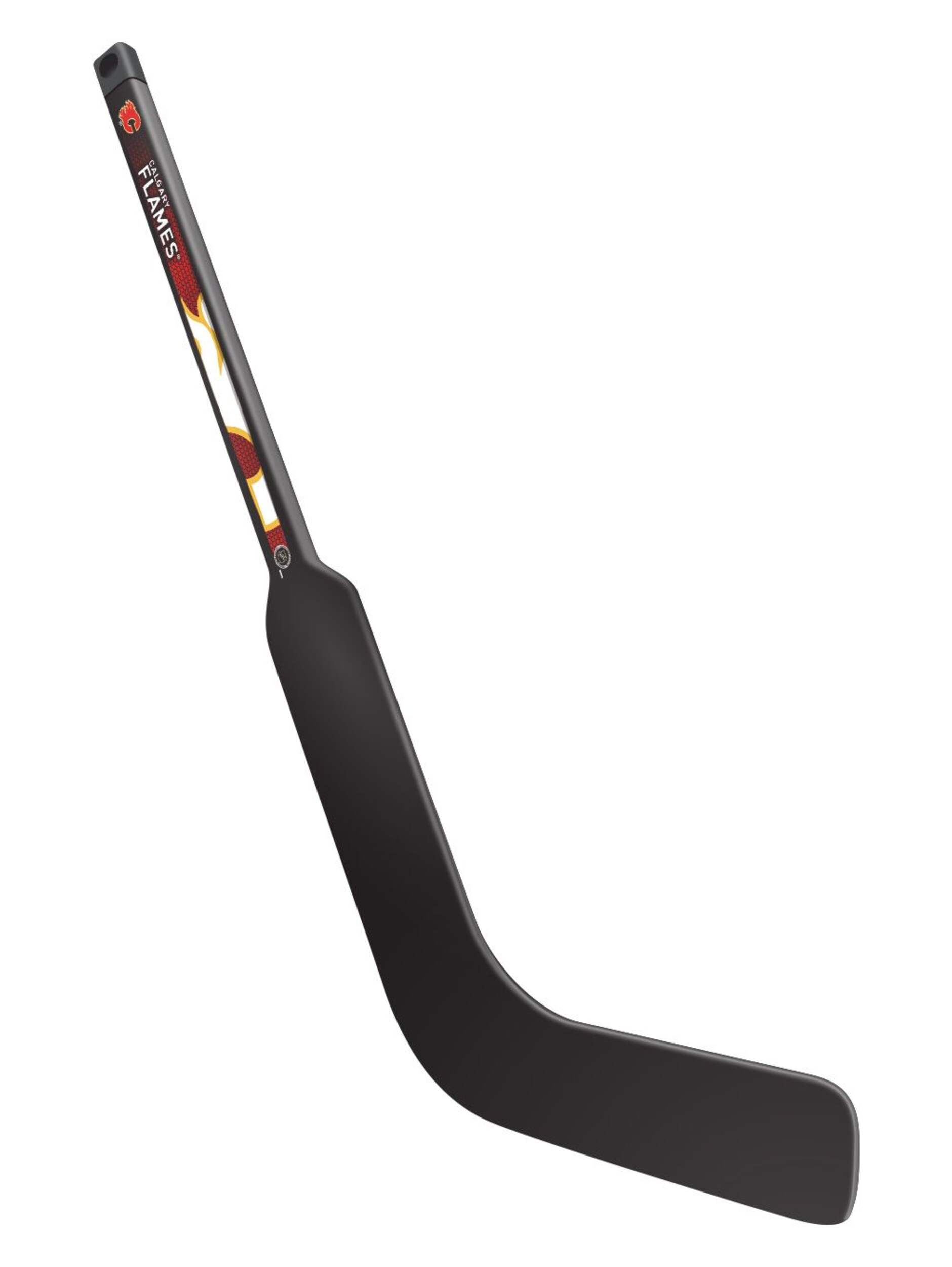 Mini bâton de gardien de but en composite LNH Flames de Calgary Front_Three_Fourths_Angled_Right