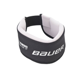 Bauer NLP7 Core Hockey Neck Guard, Black, Assorted Sizes Front_Three_Fourths_Angled_Right