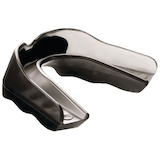 Shock Doctor Pro Mouthguard, Youth, Black Back_Angled_Left