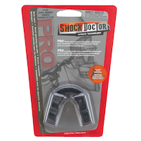 Shock Doctor Pro Mouthguard, Junior/Senior, Black