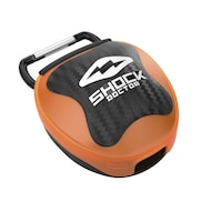 Shock Doctor Mouthguard Case, Orange/Black, One Size Fits Most