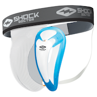 Shock Doctor Hockey Core Supporter with Protective Bio-Flex Cup, Youth Front_Three_Fourths_Angled_Left