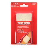 Tensor Self-Adhering Elastic Bandage Wrap, Beige, 4-in Front_Flat