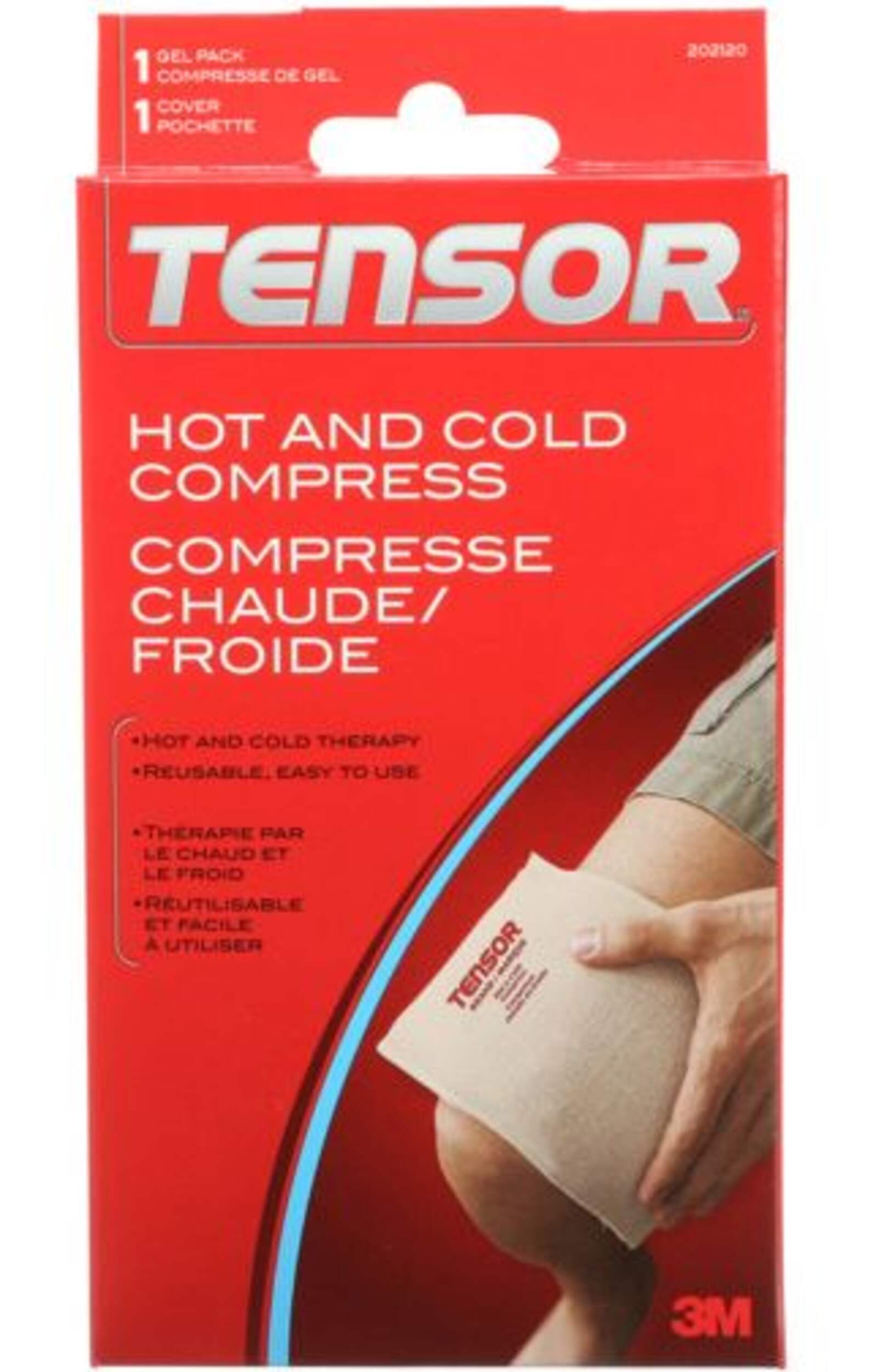 Compresse chaude/froide Tensor Front_Flat