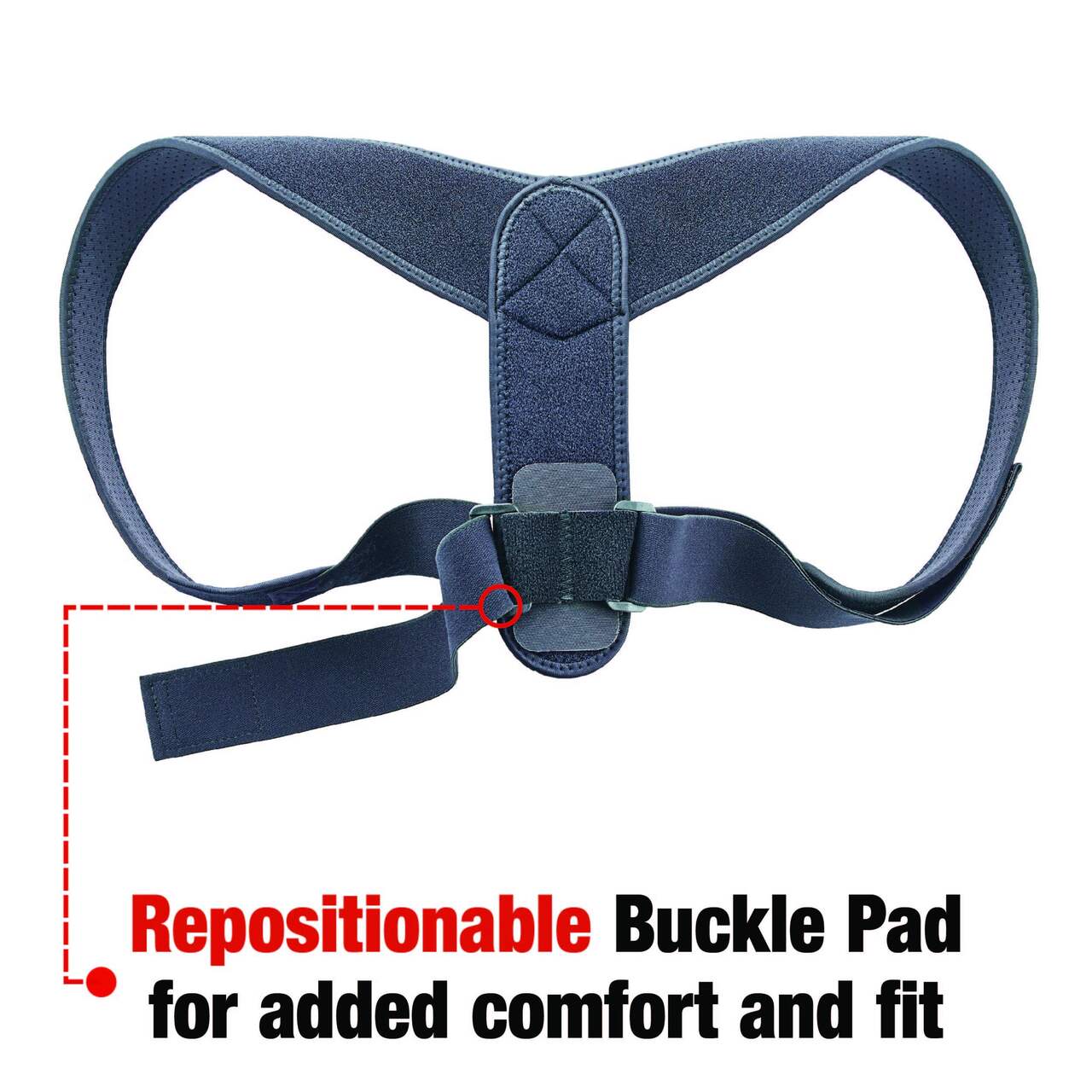 Unigear Back Brace Posture Corrector with Adjustable Straps for Unisex