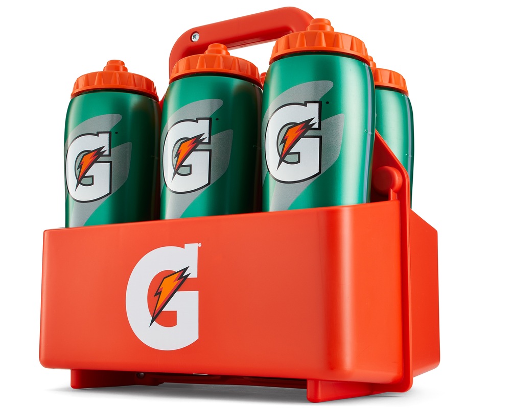 Gatorade ProSqueeze Hydration Water Bottle Carrier of 6 Canadian Tire