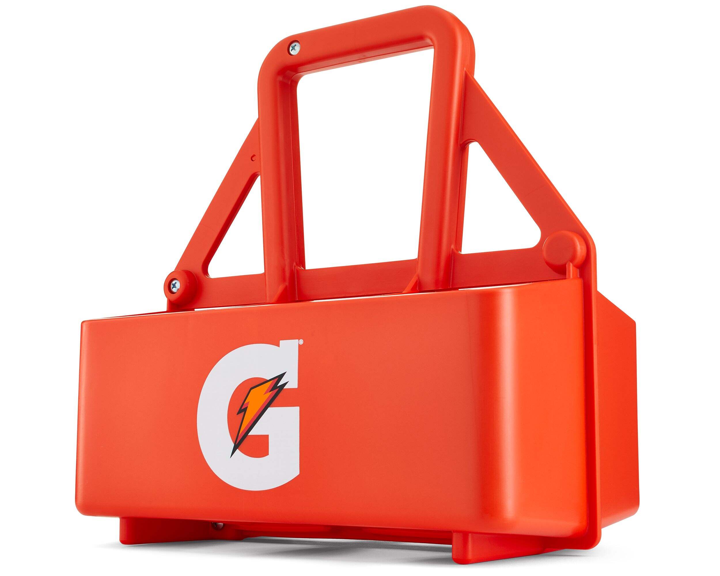 Gatorade Pro Squeeze Water Bottle Carrier, 6 Slots Front_Three_Fourths_Angled_Left