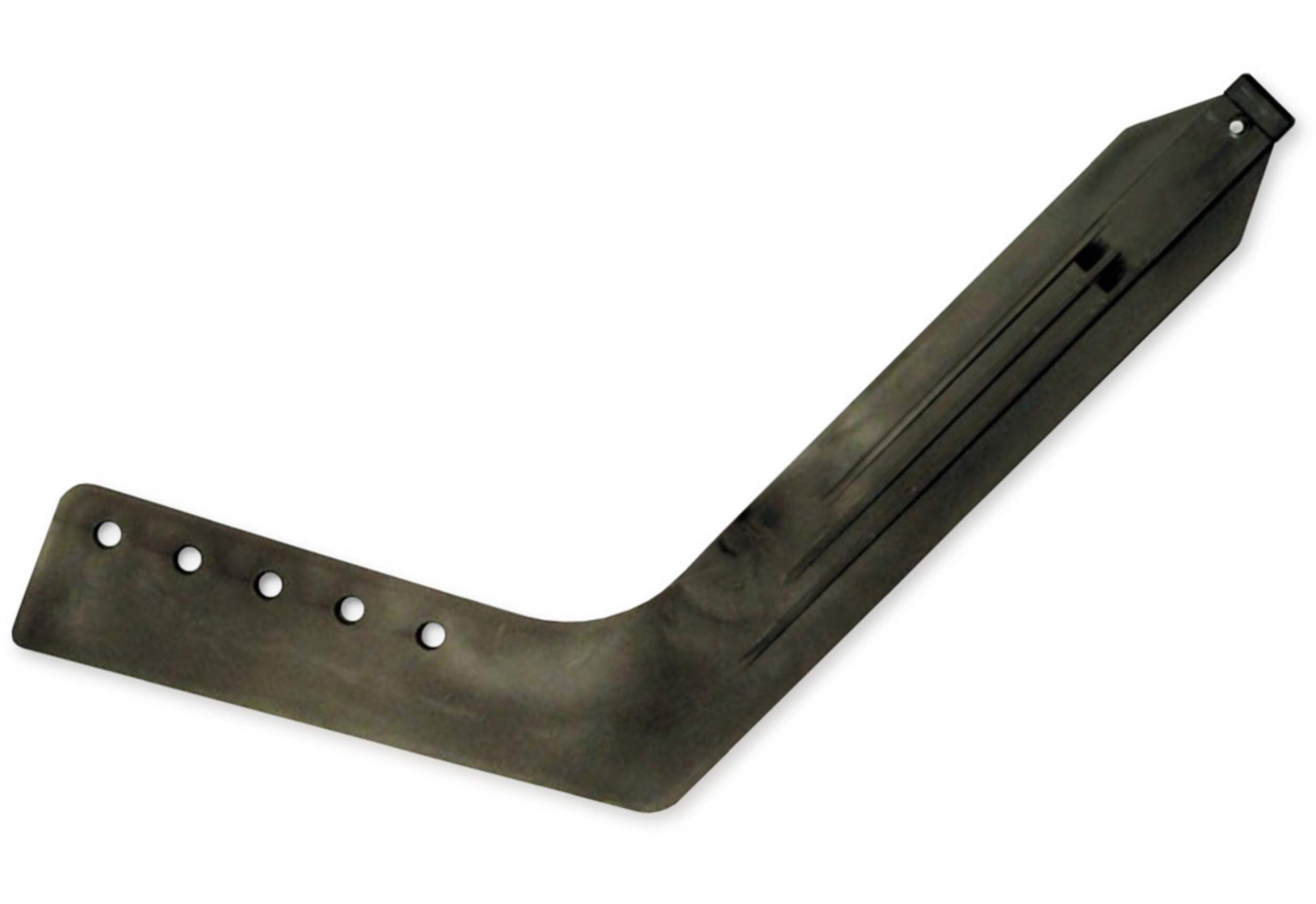 Goalie Street Hockey Stick Replacement Blade, Black Front_Flat