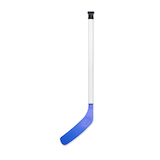 Plastic Street Hockey Stick, 40-in Front_Flat