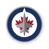 NHL Winnipeg Jets Hockey Team Crest Magnet, 8-in Front_Flat