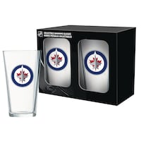 NHL Winnipeg Jets Mixing Pint Glass Box Set, 2-pk, 16-oz Composite_or_Mixed