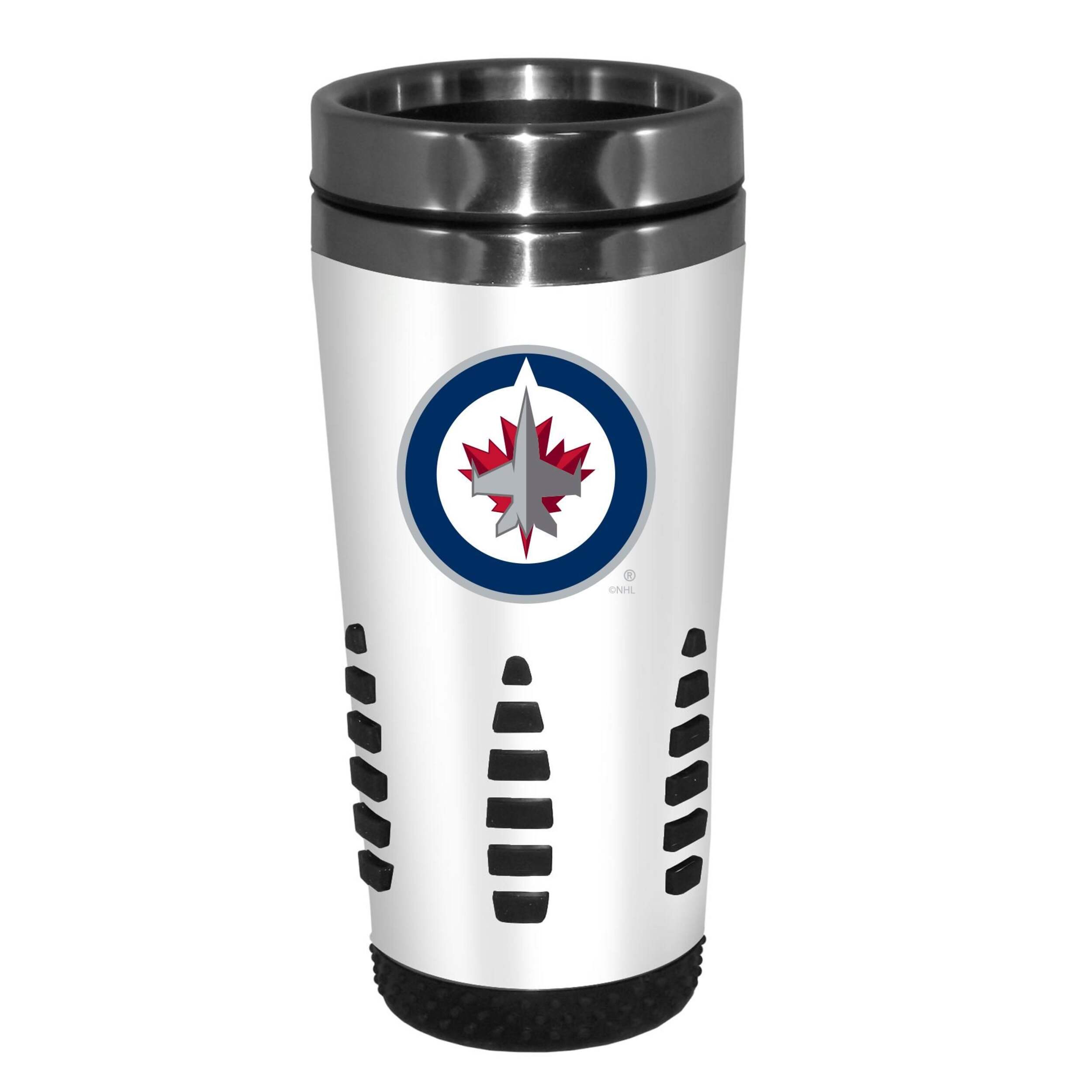 NHL Winnipeg Jets Huntsville Travel Mug, 16-oz Front_Flat
