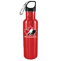NHL Team Canada Stainless Steel Hockey Water Bottle, 750-mL