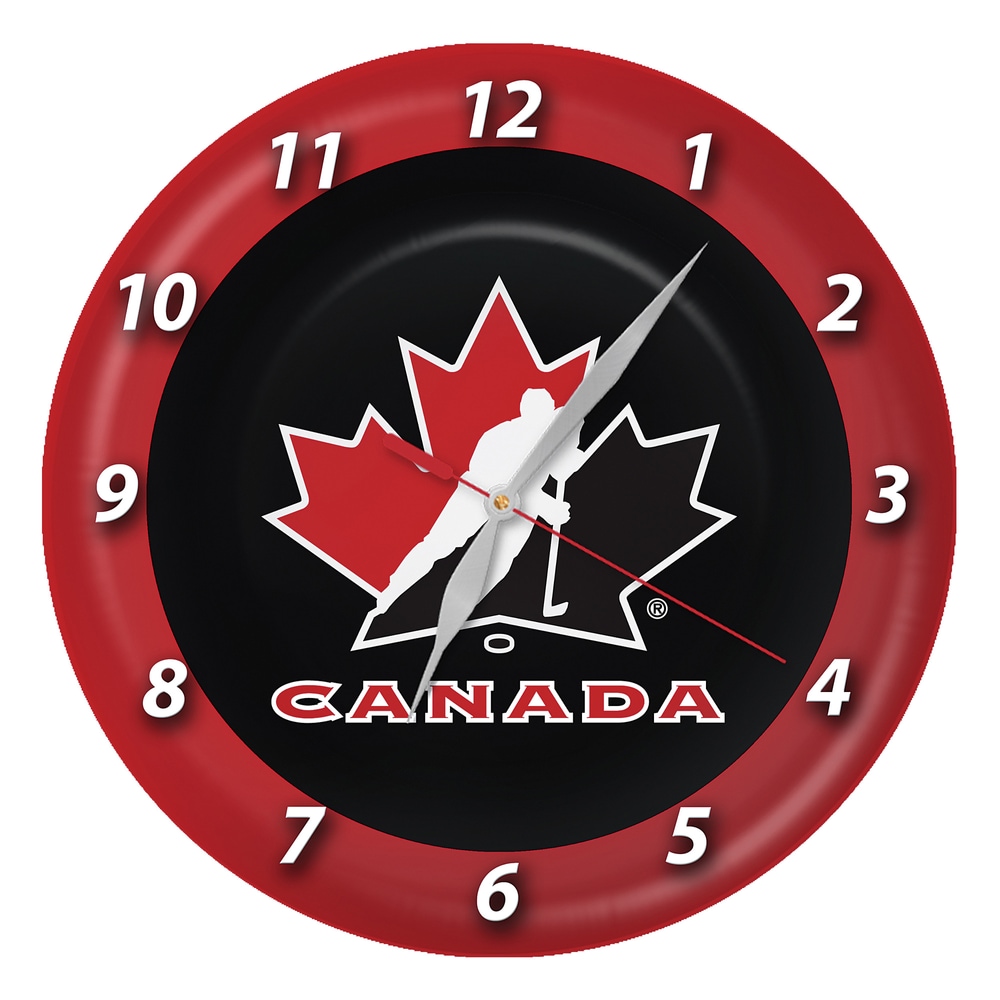 NHL Team Canada Bubble Clock Canadian Tire