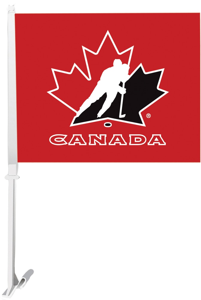 Team Canada Red Car Flag Canadian Tire