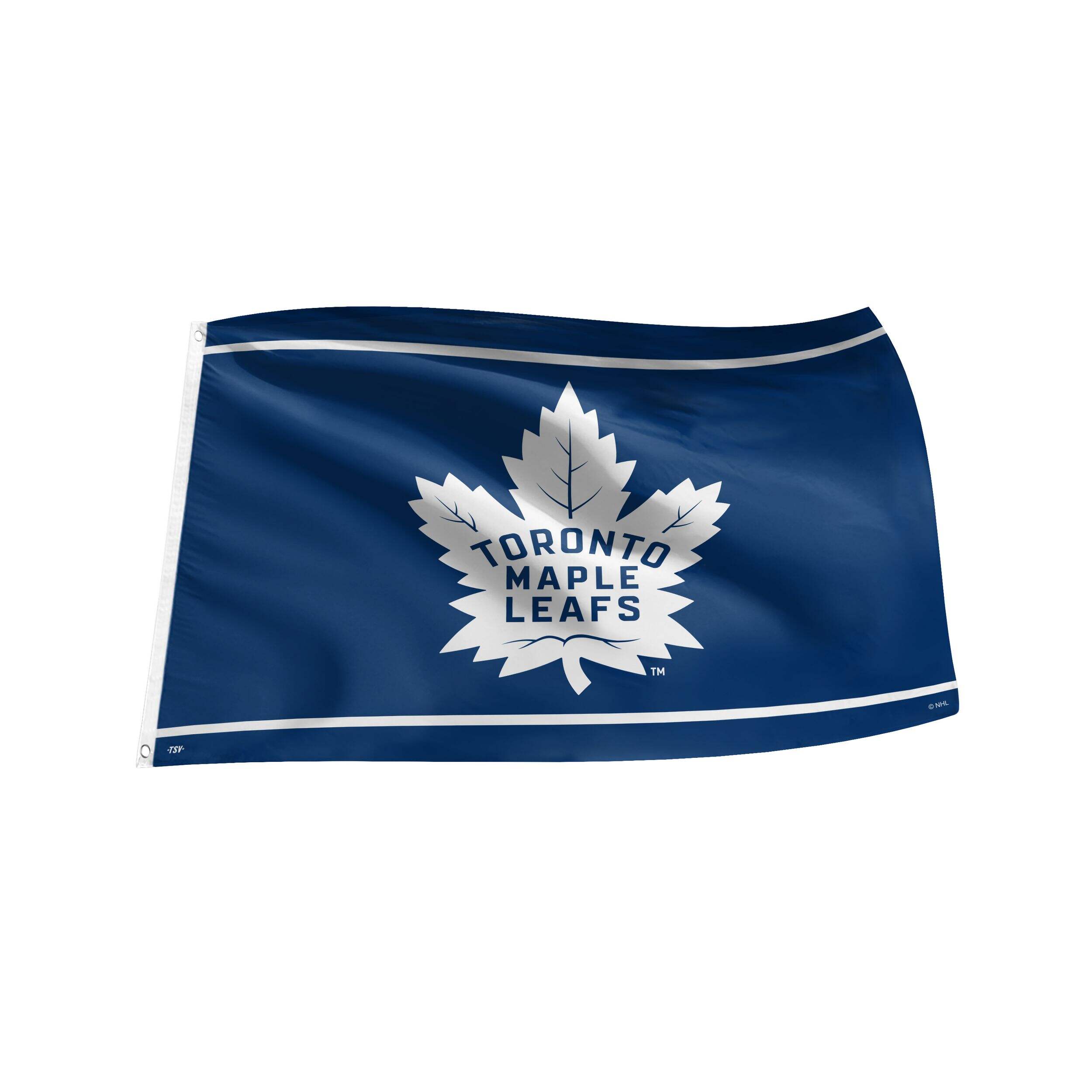 NHL Toronto Maple Leafs Single-Sided Logo Banner Flag, 3' x 5' Front_Flat