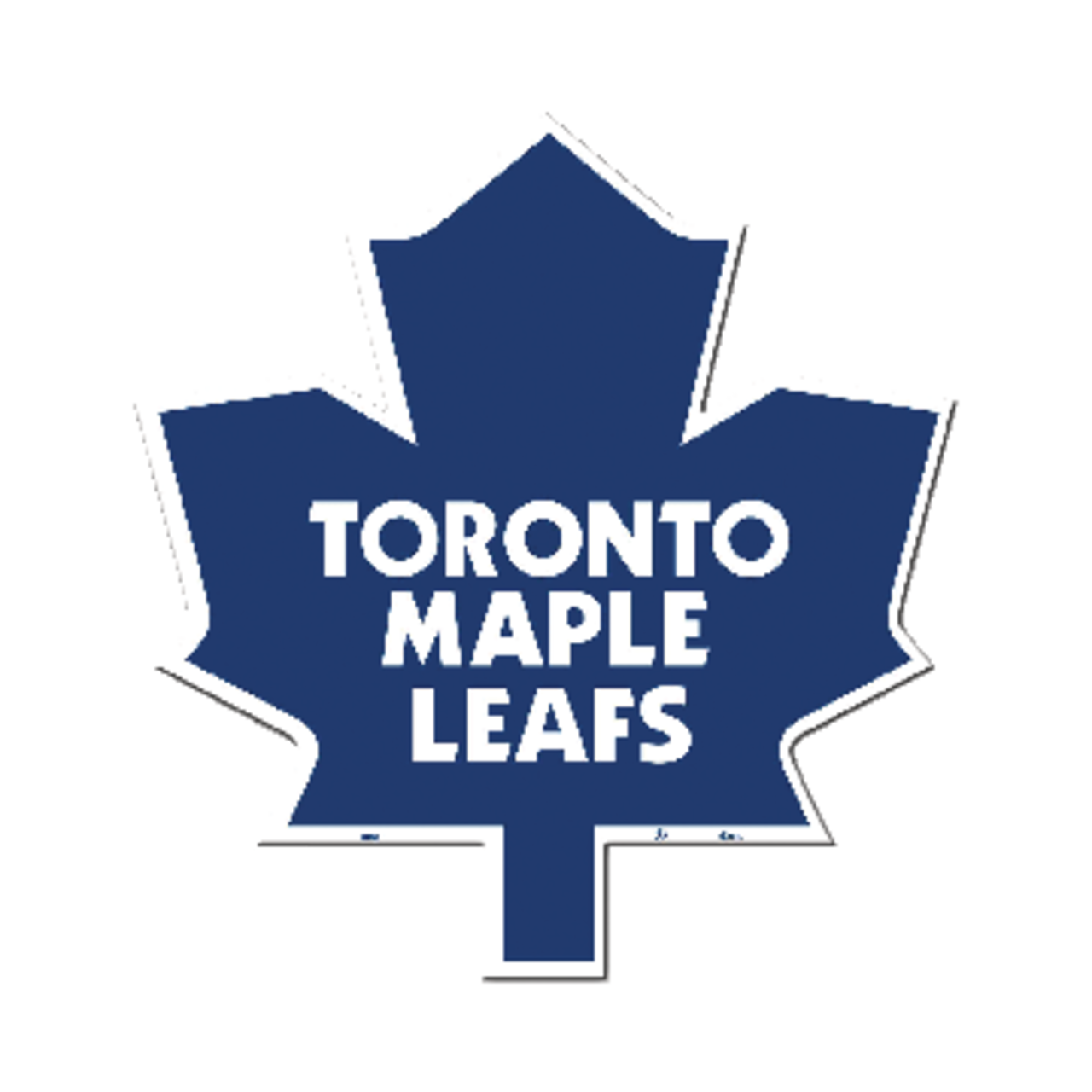 NHL Toronto Maple Leafs Hockey Team Crest Magnet, 8-in