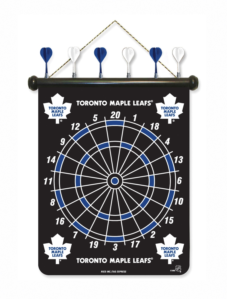 NHL Toronto Maple Leafs Team Dart Board Canadian Tire