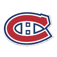 NHL Montreal Canadiens Hockey Team Crest Magnet, 8-in Front_Flat